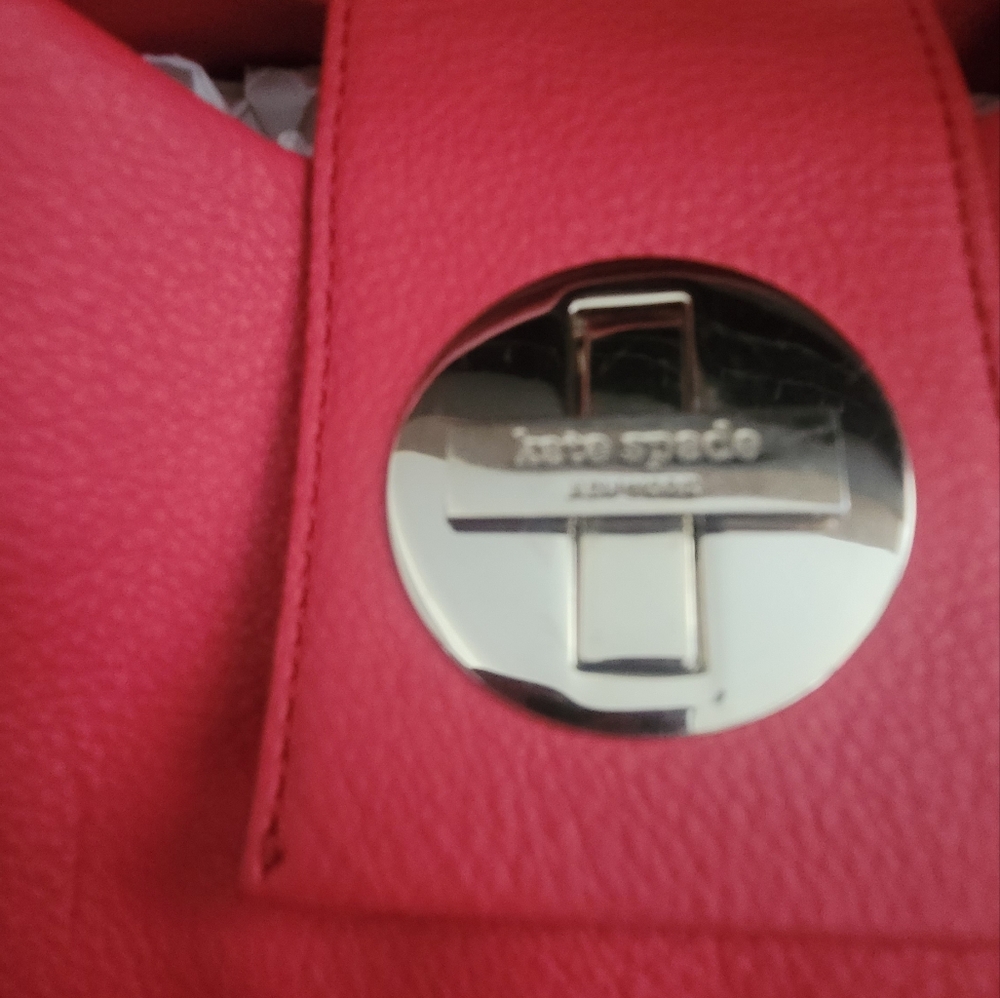 Kate Spade Coral Leather Purse - Picture 8 of 16